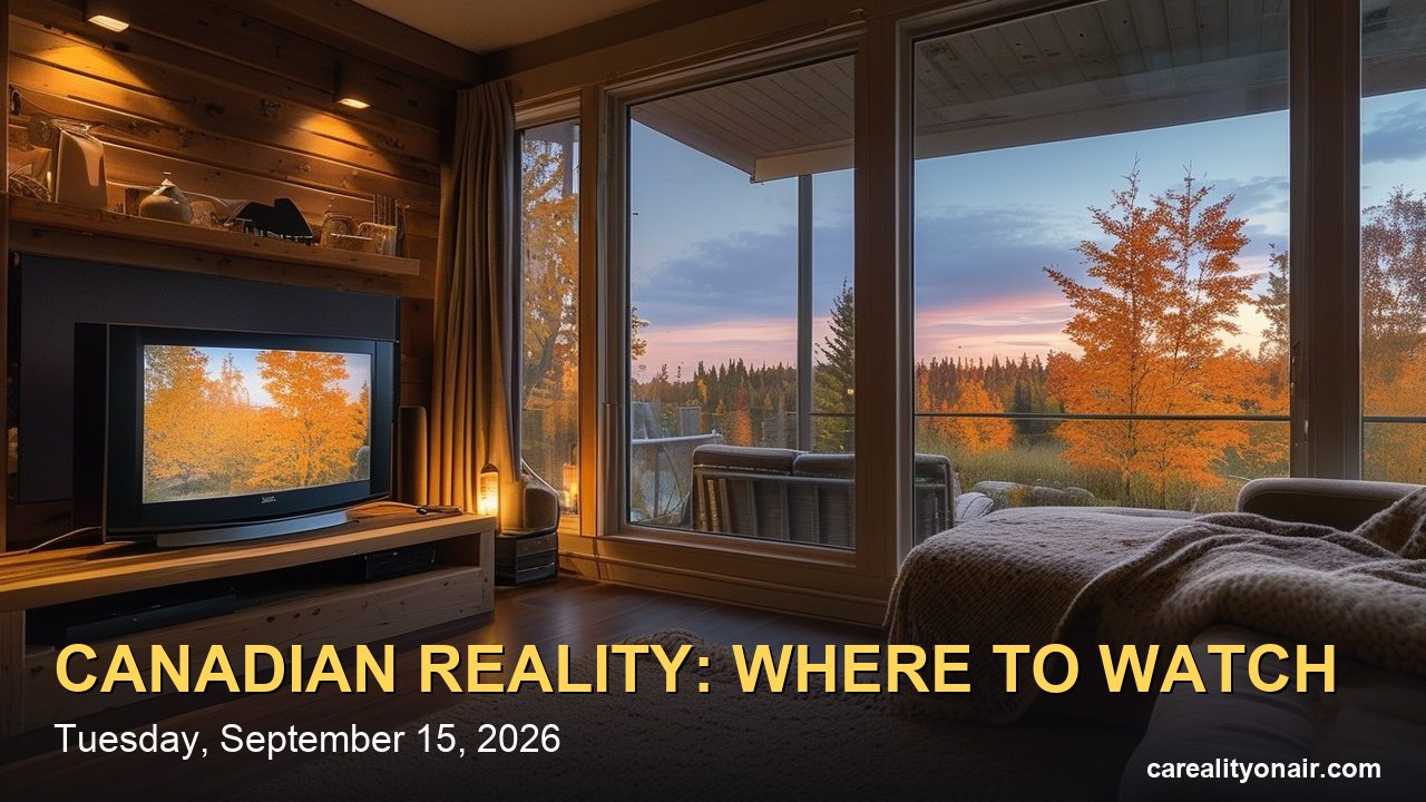 Where to Watch Canadian Reality TV: Every Show, Network and Streamer (Fall 2026)